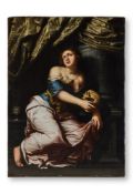 BOLOGNESE SCHOOL (17TH CENTURY), MARY MAGDELENE RENOUNCES WORLDLY POSSESSIONS