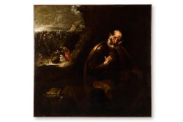 CIRCLE OF FRANCESCO RIZZI (SPANISH 1608-1685), SAINT PETER IN CONTEMPLATION