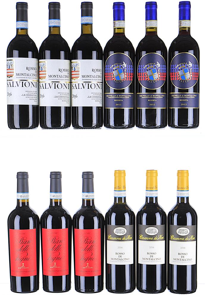 2015/2016 Brunello and Rosso di Montalcino