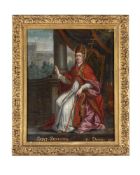 ITALIAN SCHOOL (LATE 17TH / EARLY 18TH CENTURY), PORTRAIT OF POPE SYLVESTER (285-335)