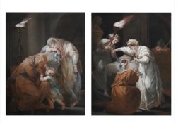 AFTER ANGELIKA KAUFFMAN, ANDROMACHE WEEPING OVER THE ASHES OF HECTOR (2)