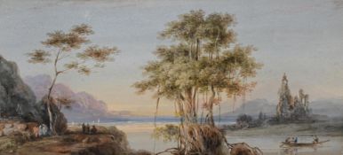 GEORGE FRANCIS WHITE (BRITISH 1808 - 1898), VIEW ON THE GANDAK RIVER