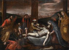 CALABRIAN SCHOOL (17TH CENTURY), THE DEPOSITION