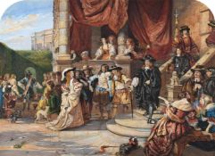 FELIX ROBERT ROFFE (BRITISH 1814-1887), THE DISGRACE OF CLARENDON