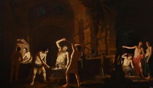 ATTRIBUTED TO CLAES NICOLAES CORNELISZ MOEYAERT (DUTCH CIRCA 1592-1655), HEPHAESTUS AND VENUS