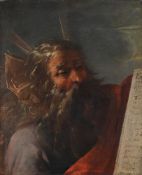 CIRCLE OF CHARLES LE BRUN (FRENCH 1619-1690), MOSES WITH THE TEN COMMANDMENTS