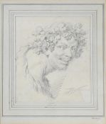 THOMAS WORLIDGE (BRITISH 1700-1766), HEAD OF BACCHUS