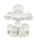 RICHARD GINORI, FRUITS OF ITALY PATTERN, A PORCELAIN PART DINNER SERVICE