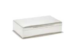 A VICTORIAN SILVER TABLE BOX