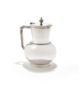 AN ELECTROPLATED JUG
