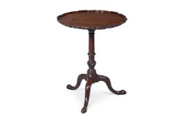 A GEORGE III MAHOGANY TRIPOD TABLE, CIRCA 1760