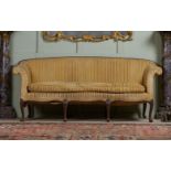 A GEORGE III MAHOGANY SOFA, IN THE MANNER OF JOHN COBB, CIRCA 1770