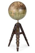 A MONUMENTAL ADJUSTABLE GLOBE LIGHT, 20TH CENTURY