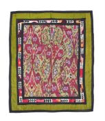 AN IKAT PANEL, 20TH CENTURY