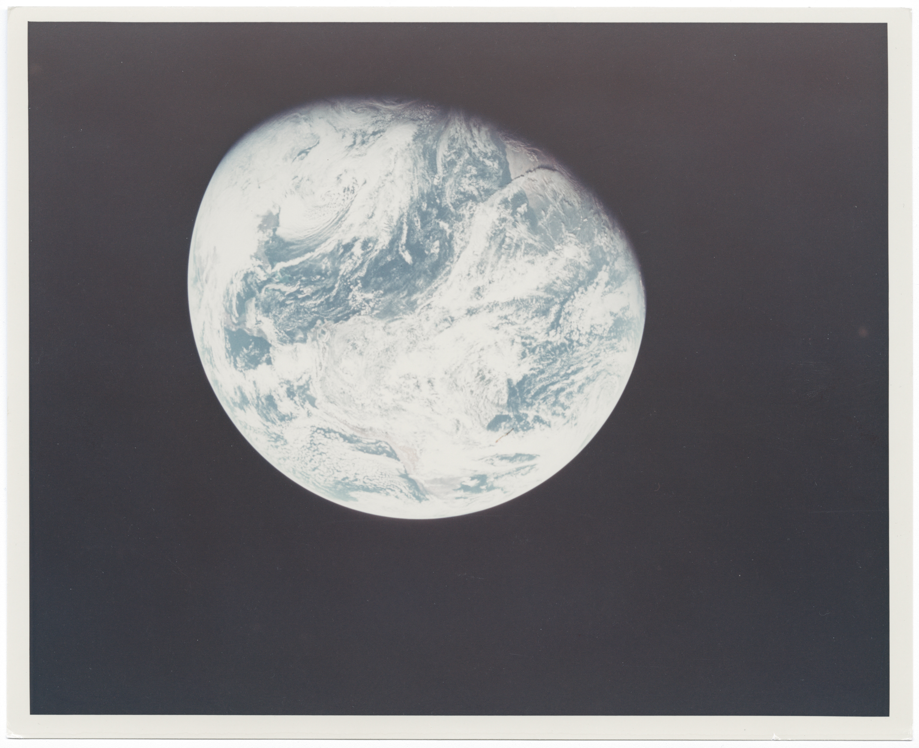 [Apollo 8] COVER OF LIFE. THE FIRST PHOTOGRAPH OF THE ENTIRE EARTH TAKEN BY HUMANS