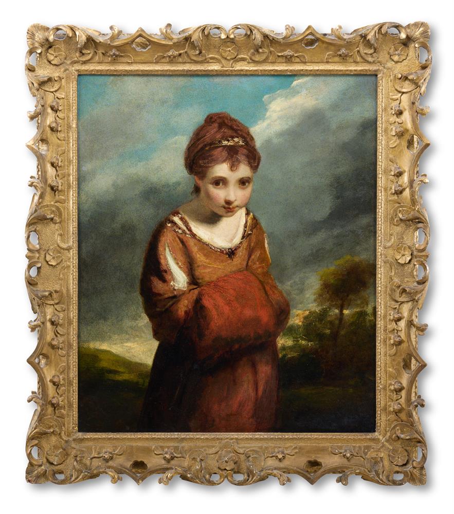 SIR JOSHUA REYNOLDS, P. R. A. (BRITISH 1723-1792), PORTRAIT OF THEOPHILA PALMER