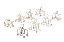 A COLLECTION OF TOAST RACKS