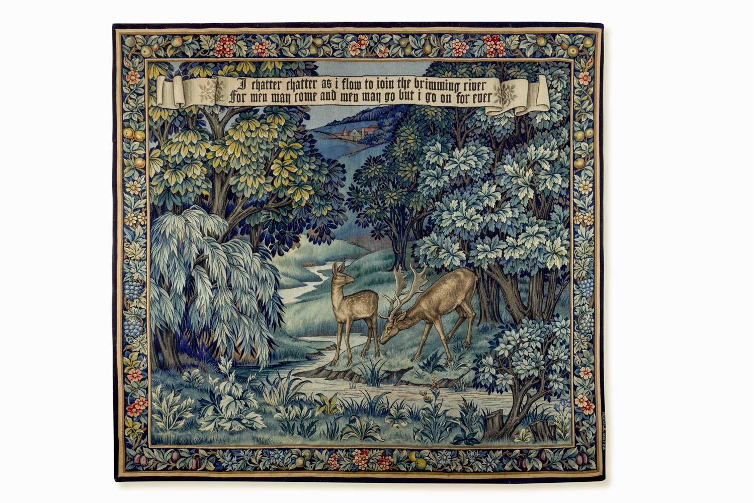 JOHN HENRY DEARLE (1859-1932) FOR MORRIS & CO., AN ARRAS TAPESTRY 'THE BROOK'
