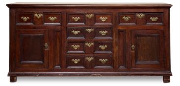 A FRUITWOOD DRESSER BASE, 18TH/EARLY 19TH CENTURY