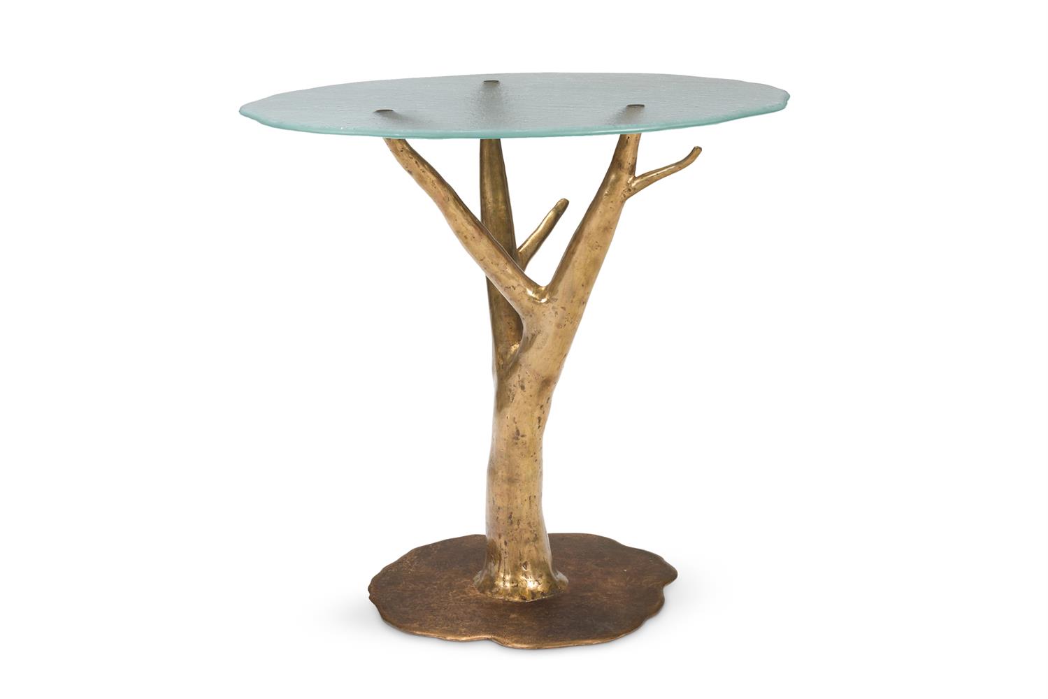 NICK ALLEN (BRITISH, B.1952), A 'TREE' OCCASIONAL TABLE