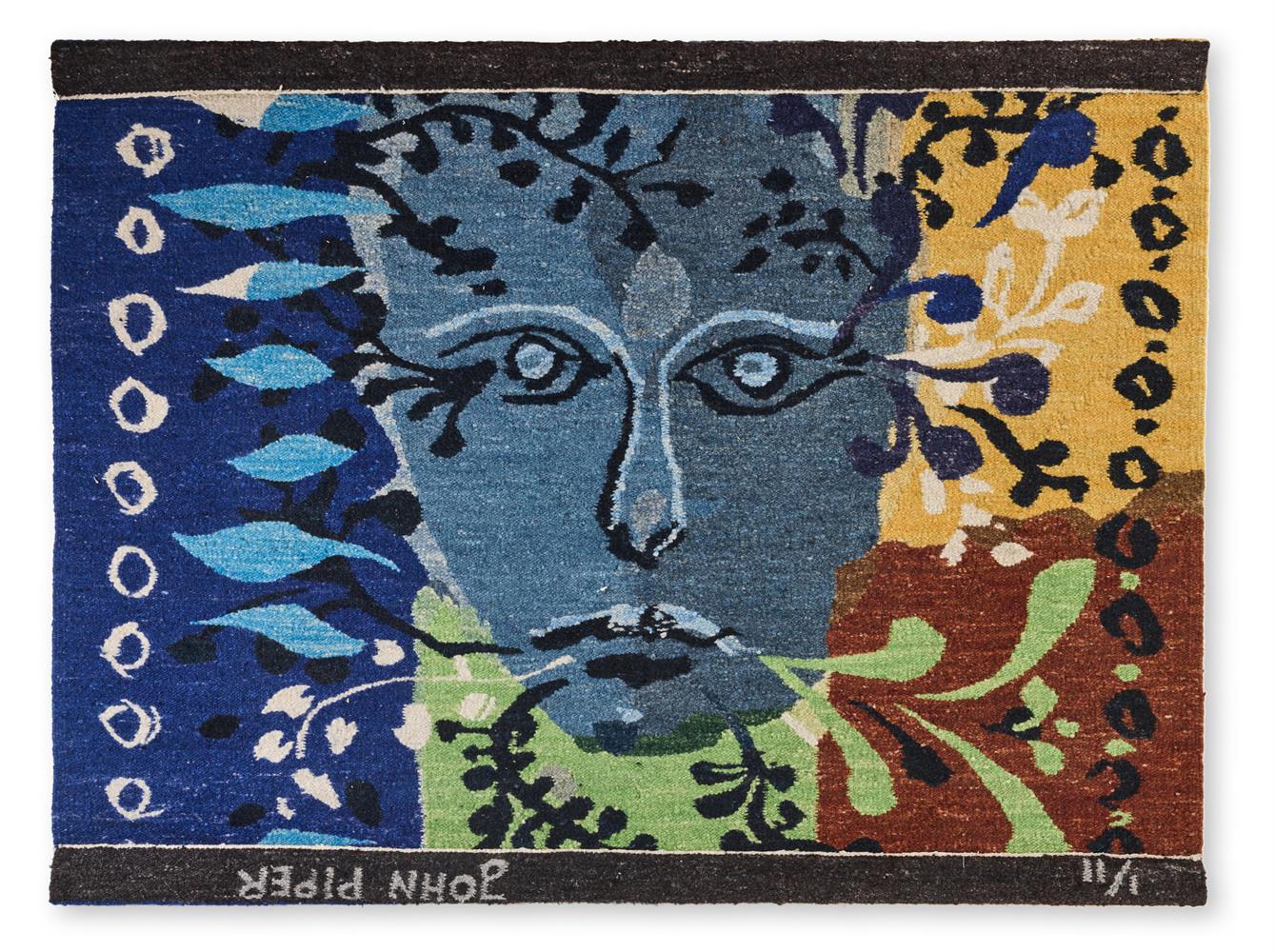 JOHN PIPER (BRITISH, 1903-1992), FOLIATE HEAD