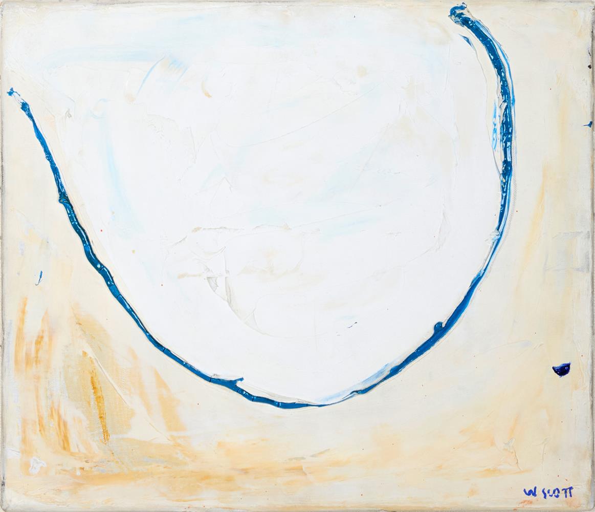 WILLIAM SCOTT (BRITISH, 1913-1989), QUIET RIVER