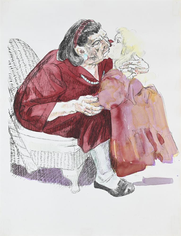 PAULA REGO (PORTUGUESE 1935-2022), GRANDMOTHER
