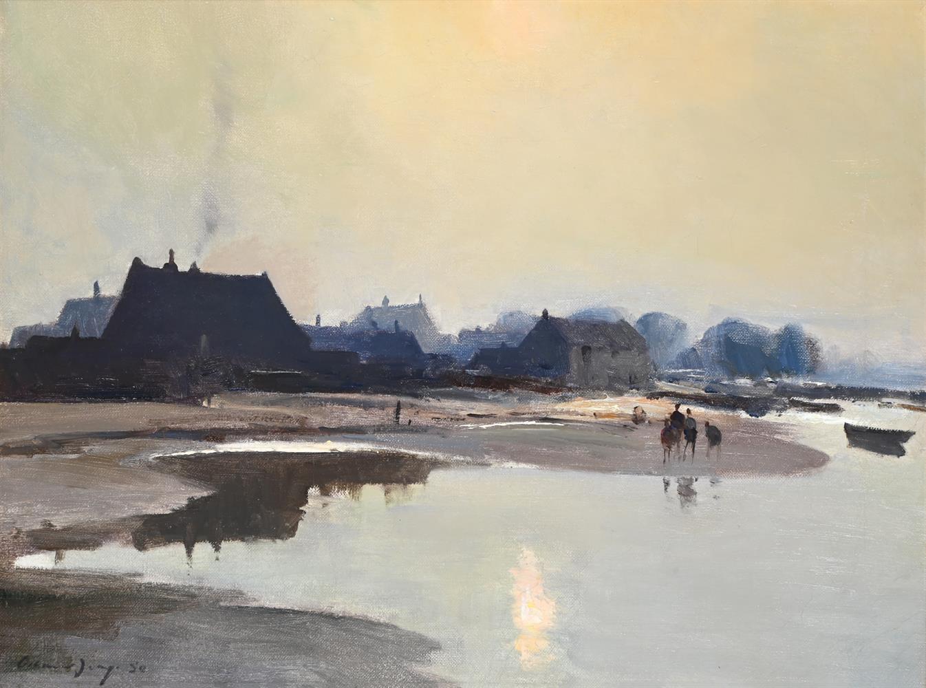 EDWARD SEAGO (BRITISH 1910-1974), BURNHAM OVERY STAITHE