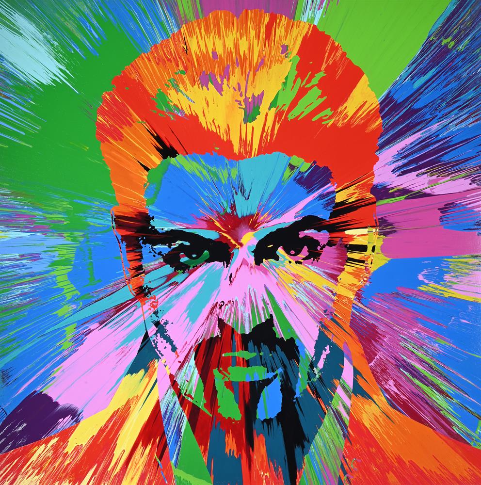 DAMIEN HIRST (BRITISH B. 1965), BEAUTIFUL, BEAUTIFUL GEORGE MICHAEL LOVE PAINTING
