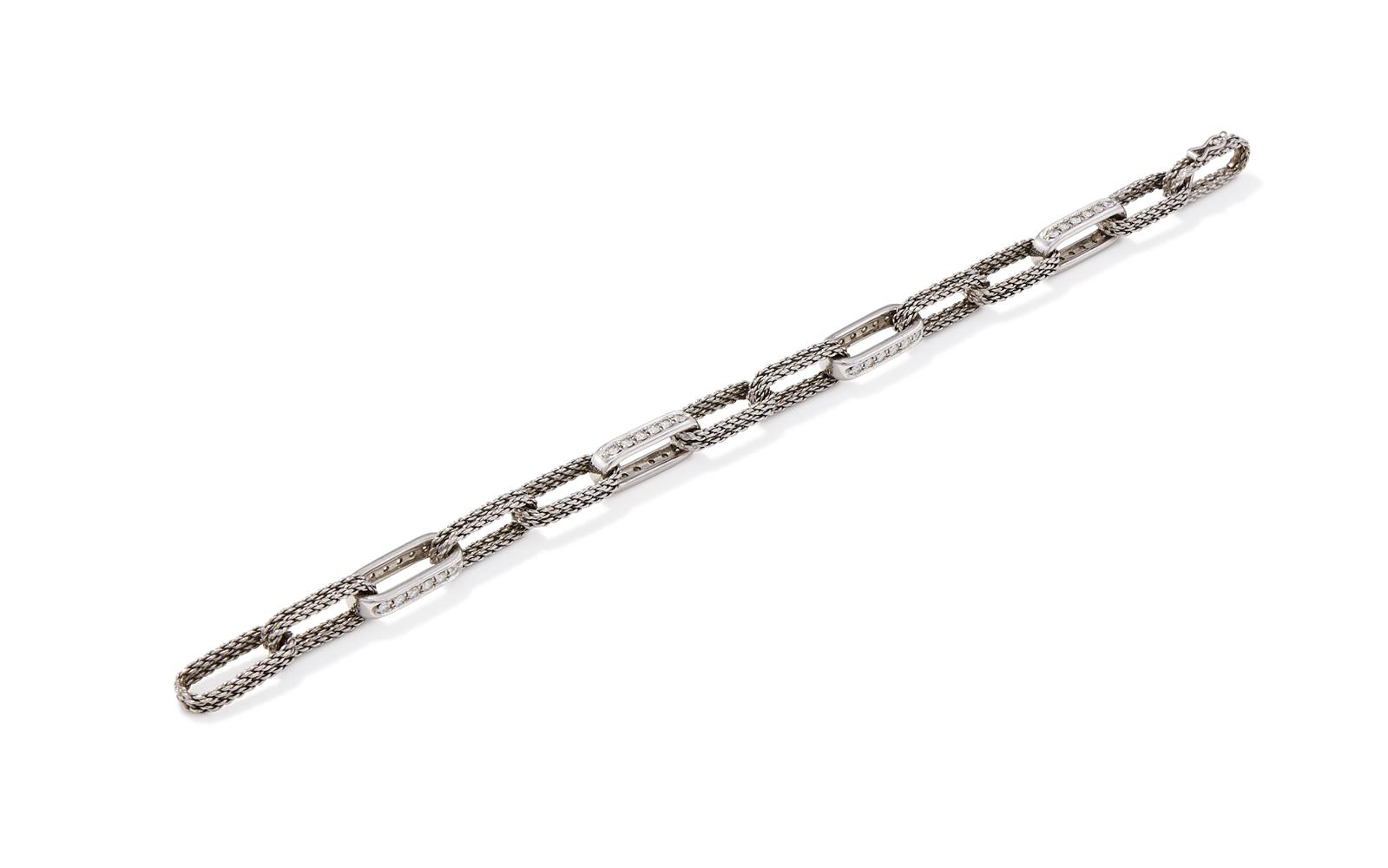 TIFFANY & CO., A DIAMOND SET BRACELET