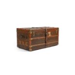 LOUIS VUITTON, MONOGRAM, A COATED CANVAS HARD STEAMER TRUNK