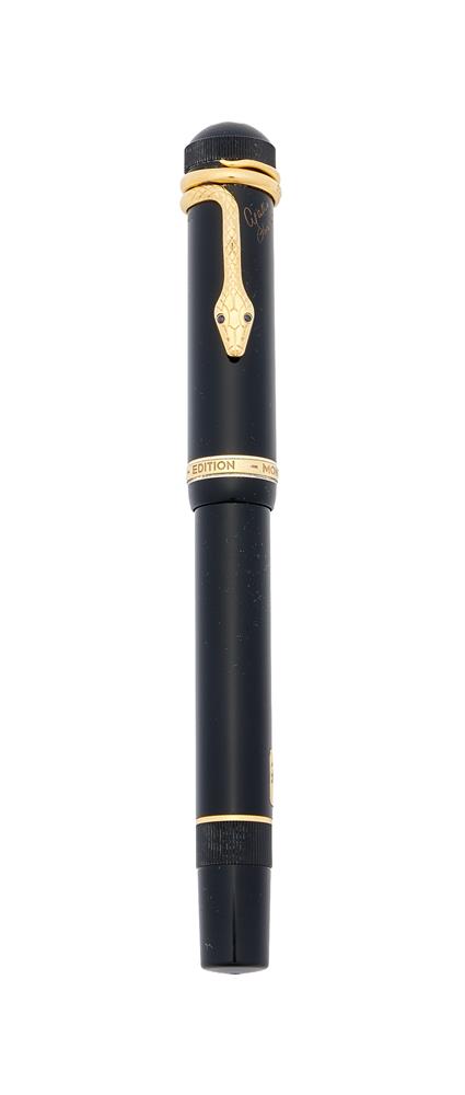 MONTBLANC, WRITERS EDITION, AGATHA CHRISTIE, A LIMITED EDITION FOUNTAIN PEN