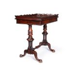 Y A REGENCY ROSEWOOD OCCASIONAL OR CENTRE TABLE, ATTRIBUTED TO GILLOWS, CIRCA 1815