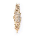 CLAUDE VICTOR BOELTZ (FRENCH, B.1937) ATTRIBUTED, WALL LIGHT; CIRCA 1970