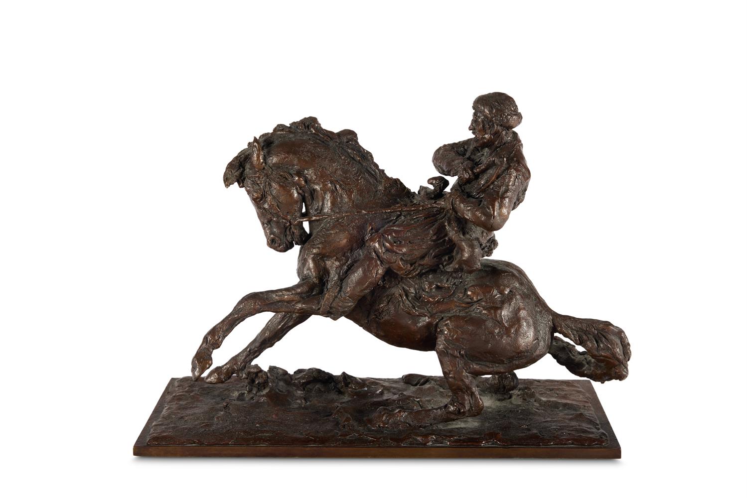 JONATHAN KENWORTHY (BRITISH B. 1943), SALUTE OF A CHAMPION