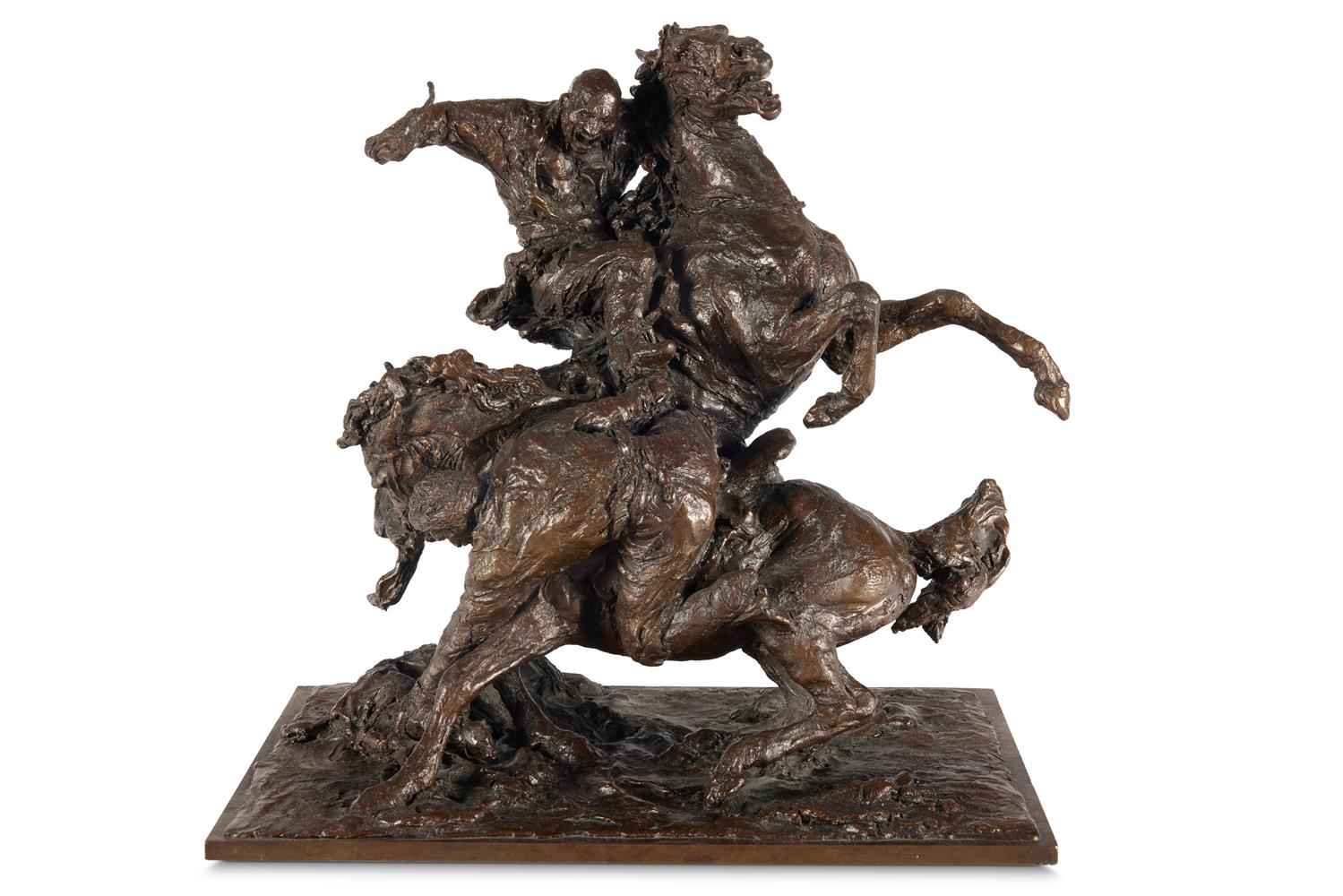 JONATHAN KENWORTHY (BRITISH B. 1943), SEIZING THE INITIATIVE