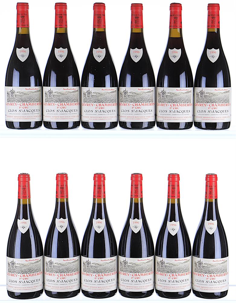 1996 Domaine Armand Rousseau, Gevrey-Chambertin Premier Cru, Clos Saint-Jacques