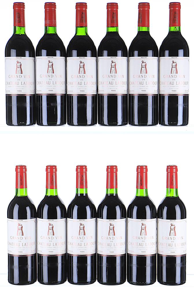 1986 Chateau Latour Premier Cru Classe, Pauillac