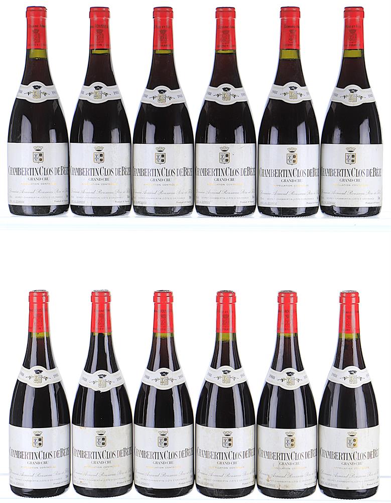1988 Domaine Armand Rousseau, Chambertin-Clos de Beze Grand Cru