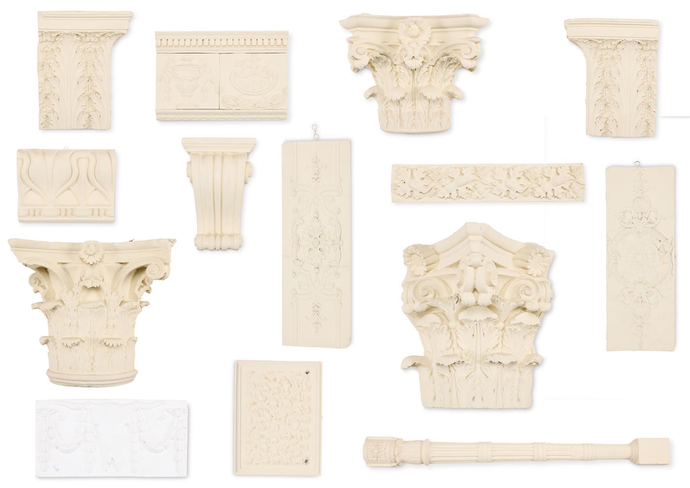 PETER HONE: A COLLECTION OF THIRTEEN CLASSICAL PLASTER CASTS