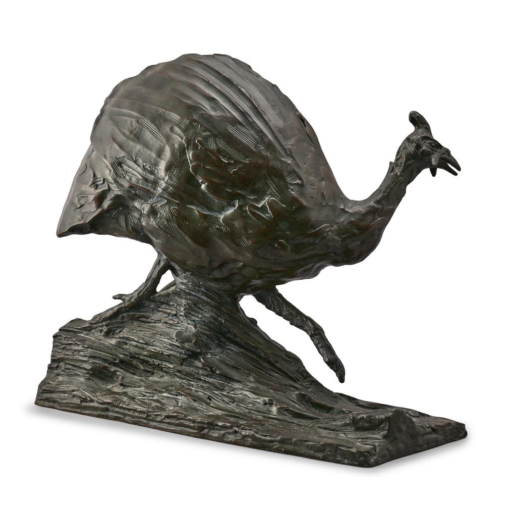 DYLAN LEWIS (SOUTH AFRICAN, 1964-), GUINEA FOWL, RUNNING