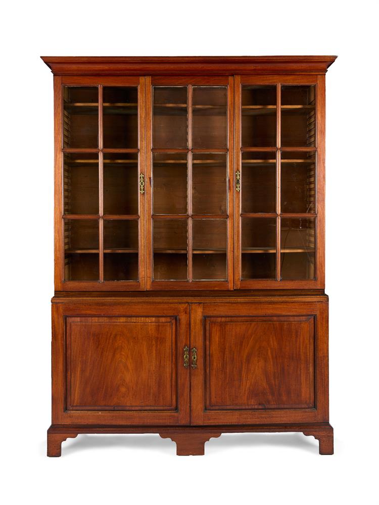 A GEORGE II MAHOGANY BOOKCASE, CIRCA 1750
