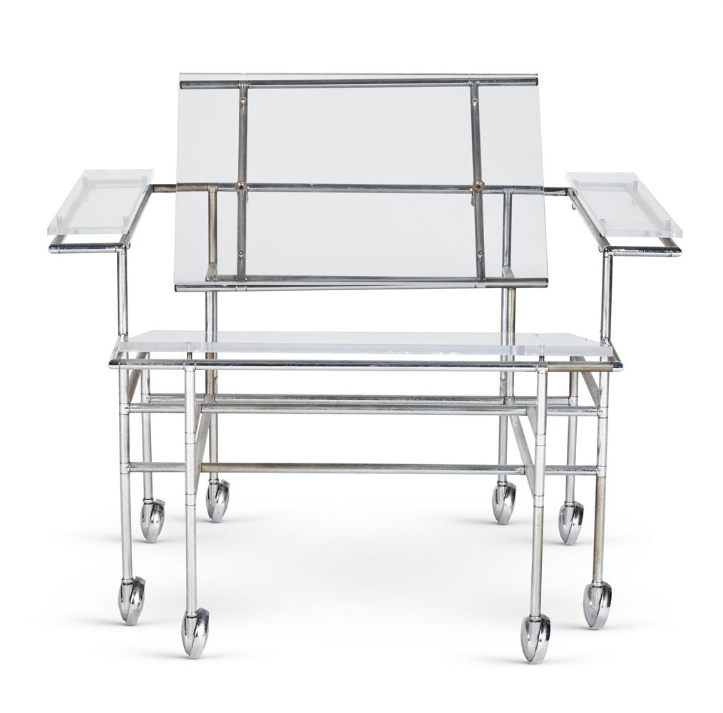 A 'ROLLING' ARMCHAIR BY PAUL RUDOLPH (AMERICAN, 1918-1997), CIRCA 1968