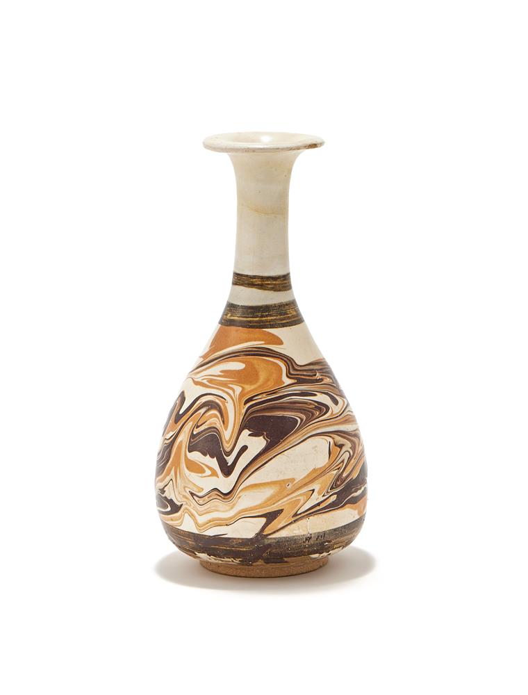 A rare Chinese Dangyangyu marble glazed vase