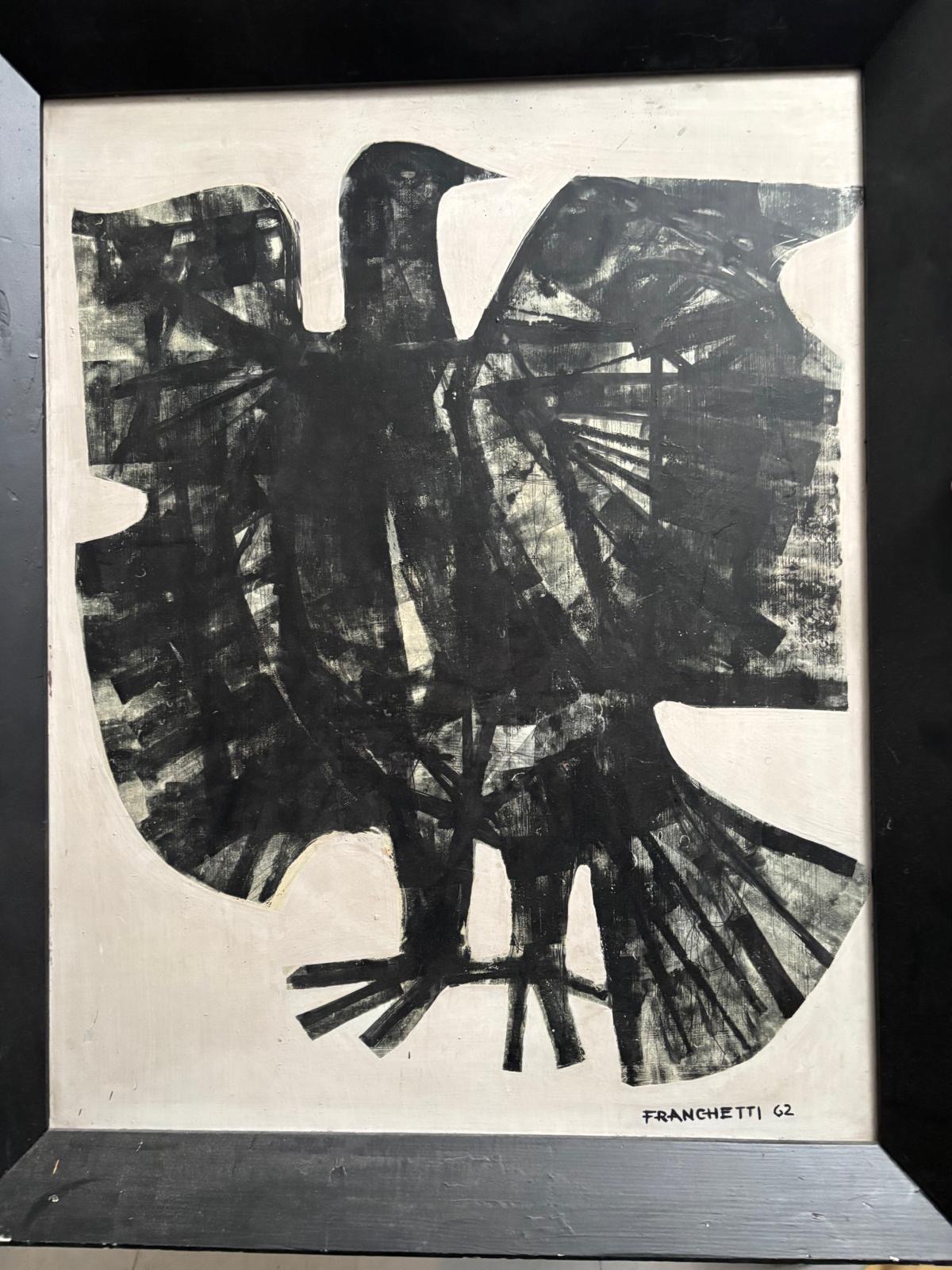 (IVORY CERT) A GEORGE II WALNUT AND EBONY STRUNG CHEST OF DRAWERS