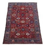 A ZIEGLER MAHAL CARPET, CIRCA 1890