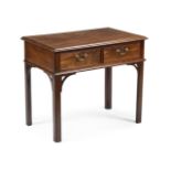 A GEORGE III MAHOGANY SIDE TABLE, IN THE MANNER OF THOMAS CHIPPENDALE, CIRCA 1770