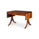 Y A REGENCY GILT METAL MOUNTED ROSEWOOD SOFA TABLE, ATTRIBUTED TO GILLOWS, CIRCA 1815
