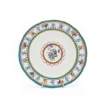 A SÈVRES PLATE, CIRCA 1789