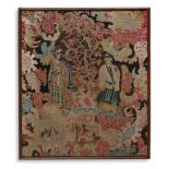 A GEORGE III NEEDLEWORK PANEL, CIRCA 1780
